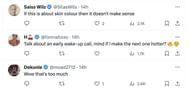 Social media users lashed out at Huffman as her remarks about the Black and Brown community went viral. (Image via Twitter)